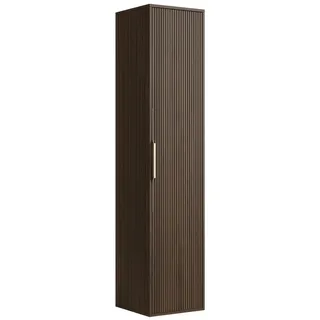 Badplaats Rimini Badezimmerschrank 38 x 170 x 33 cm Walnuss Braun