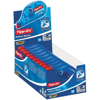 TIPP-EX Pocket Mouse Tape-Concealer, 10 m x 4,2 mm, 1 Stück