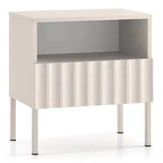 Selsey Nachtschrank Derriva 50 x 0 x 0 cm Hellbeige