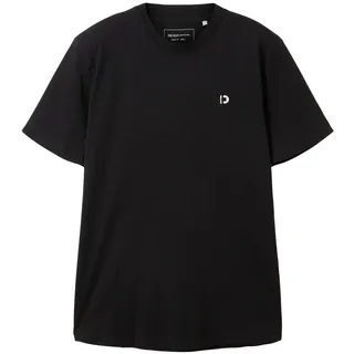 TOM TAILOR Denim Herren Basic T-Shirt aus Baumwolle