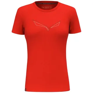 Salewa Pure Eagle Frame Dry T-Shirt W Sport Damen, Flame Melange, XXX-Large