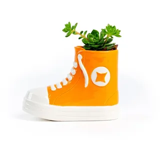 MILIMETRADO Schuh-Form Ø 10 x 10 cm Orange