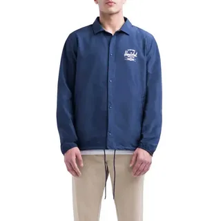 Herschel Voyage Coach Jacke - Peacoat / White Classic Logo - S