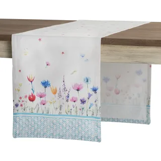 Maison d'Hermine Tischläufer, 100 % Baumwolle, einlagig, 150 cm lang, für Zuhause, Küche, Esszimmer, Party, Hochzeit, Brautparty, Muttertagsgeschenke (50 cm x 150 cm)