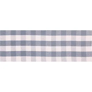 RAJRANG Handgewebter Baumwollteppich Grau Weiß 90 x 60 cm Wendbar Für Küche Flur Eingangsbereich Wohnraum