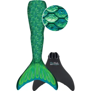 Fin Fun Meerjungfrau Mermaidens grün, S/M