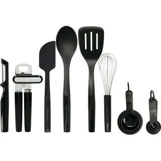 KitchenAid Küchenutensilien, 15 er Set - Schwarz