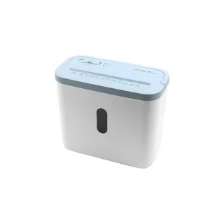 GENIE 440 X Aktenvernichter mit Partikelschnitt P-4, 4 x 38 mm, bis 4 Blatt, weiß/blau