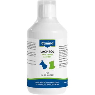 Canina Lachsöl für Hunde und Katzen 500 ml