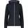WOMAN JACKET FIX HOOD Blau 36