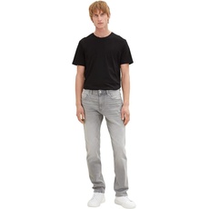 TOM TAILOR Herren 1035651 Josh Regular Slim Jeans, 10218 - Used Light Stone Grey Denim, 40W / 32L