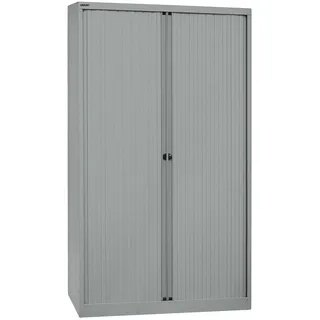 BISLEY Cito Rollladenschrank 120 x 43 x 198 cm Silber