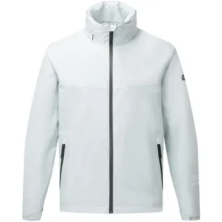 Gill Crew Pilot Herren Jacke, atmungsaktiv, wasserdicht und Winddicht, Hellgrau, Large