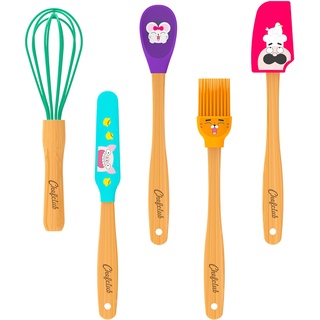 Chefclub Kinder-Küchenset »Mini Küchen-Utensilien«, (Set, 5 tlg.), bunt