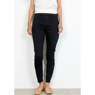 7/8-Jeggings SOYACONCEPT "SC-NADIRA 1-B", Damen, Gr. 38, N-Gr, schwarz (9999 schwarz), Denim/Jeans, Obermaterial: 69% Baumwolle, 28% Polyester, 3% Elasthan, unifarben, skinny fit knöchelfrei, Hosen 7/8-Jeggings, mit Stretch
