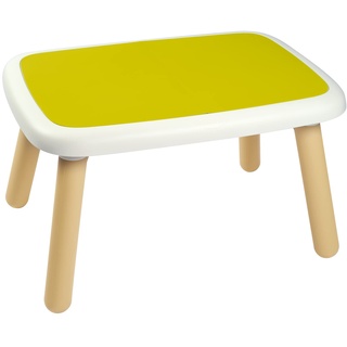 Smoby - Kid Tisch Lime - Stylischer Design-Kindertisch der Kid-Möbellinie, ideal für In- und Outdoor, mit UV-stabiler Kunststoff und stabilen Tischbeinen, ab 18 Monaten