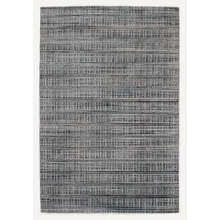 Teppich OCI DIE TEPPICHMARKE "DELIMA Gewis" Gr. 33, blau (türkis), B:200cm H:5mm L:250cm, Viskose, Wolle, Teppiche, Teppich, handgeknüpft, dezenter Glanz, Viskose, Wohnzimmer