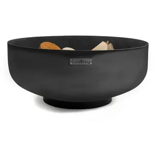 Cook King Feuerschale Palermo XXL Ø 80 cm Schwarz