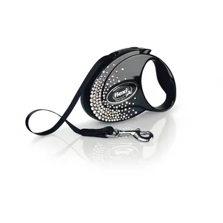 flexi Glam Splash Crystal S Klebeband 3m schwarz