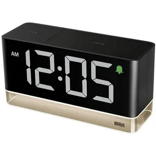 Braun 67128 Wecker Schwarz