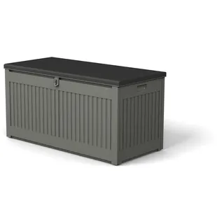 Garden Impressions JERSEY Auflagenbox Kissenbox Aufbewahrungsbox grau 270L
