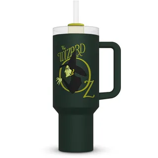 Pyramid International - Tumbler Wizard of OZ - Isothermischer Becher mit Strohhalm und Griff - 1.2L - Heiße und kalte Thermoskanne
