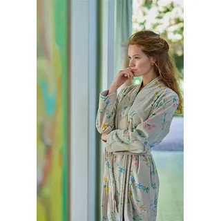 Pip Studio Bademantel Les Fleurs khaki L