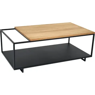 Paroli Couchtisch "KIMA", wildeiche, schwarz, wildeiche