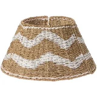 Beliani Weihnachtsbaumkragen 24 cm Naturfarben Hiver , Naturmaterialen , Rund , 24 cm , Dekoration, Weihnachtsdekoration, Christbäume & Zubehör