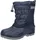 Boots Schwarz/Blau 25