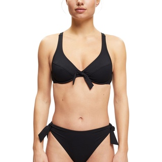 ESPRIT Damen Hamptons Beach Ay Rcs Uw.bra Bikini, Schwarz, D EU