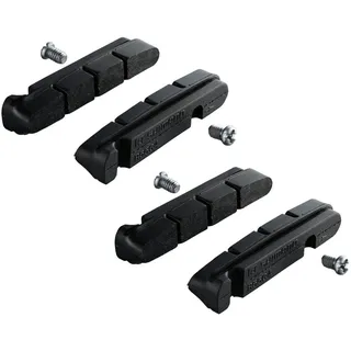 Shimano R55C4 Cartridge Bremsschuhe für Alu Felgen schwarz 2016 Felgenbremsbelag Einheitsgröße