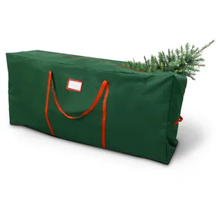 KEPLIN Aufbewahrungstasche für Weihnachtsbaum & Geschenkpapier – faltbar, strapazierfähig, 600D Oxford-Gewebe mit Tragegurten – Schutz für Baum, Dekorationen, Papier, Anhänger und Bänder (2,1 m