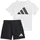 Unisex Essentials Big Logo Track Suit white/black 2-3 Years