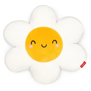 Legami Daisy Kissen 33 x 35 cm Weiß