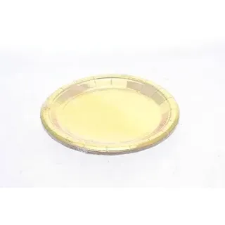 PARTENOPE SRL Party Oro Teller rund, 12 Stück 6099500, wie Foto, einzigartig