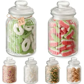 Praknu Vorratsglas 1000 ml 6 St.