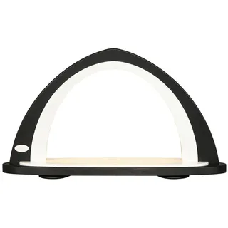 Schwibbogen Leerbogen LED schwarz/weiß BxHxT 52x29,7x9cm NEU Lichterbogen
