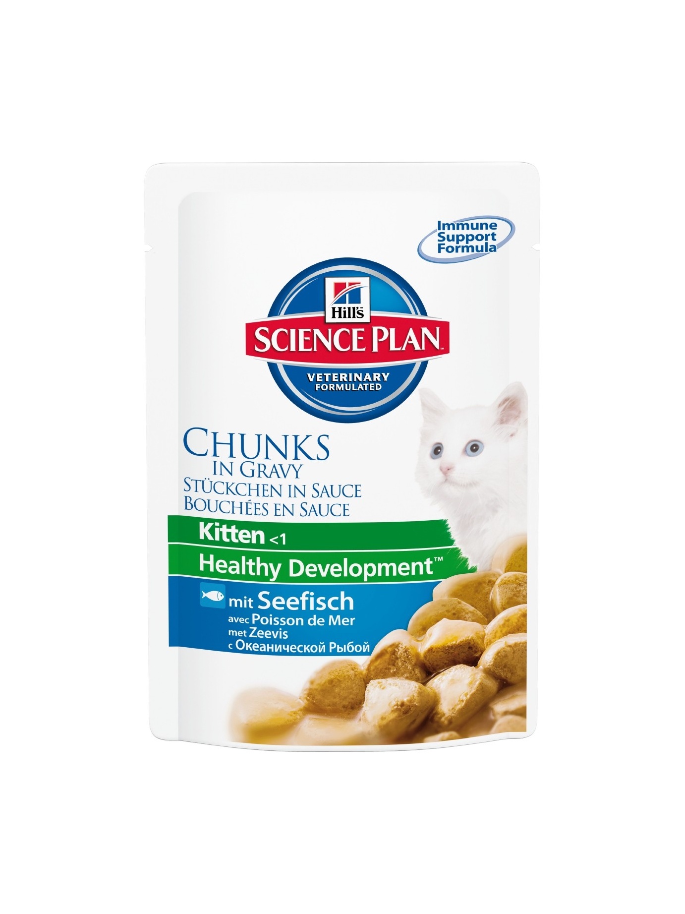 Bild von Science Plan Feline Kitten Multipack Huhn & Seefisch 12 x 85 g