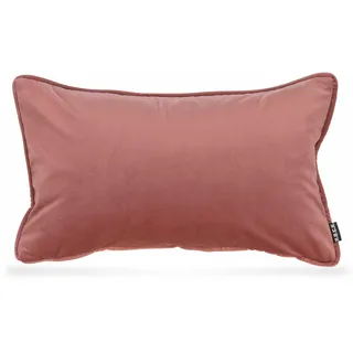 H.O.C.K. Nobile Samt Dekokissen 30 x 50 cm Rosa
