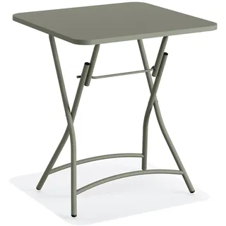 FEROS Bistro Klapptisch 60 x 74 x 60 cm Grün