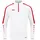 Langarmshirt Weiß/Rot XL