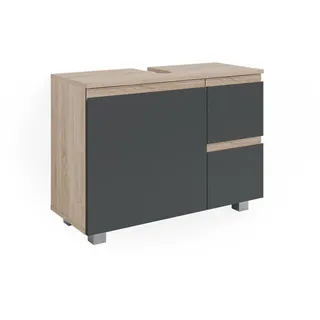 Vicco Waschbeckenunterschrank J-Shape 80 x 60.8 cm