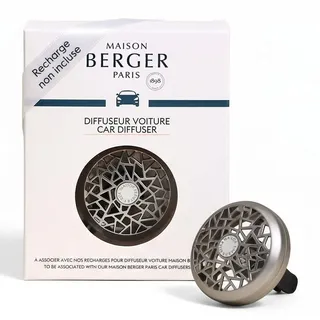Maison Berger Lampe Berger Autoduft Graphic Nickel mat Set