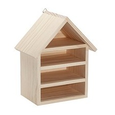 Haus "Insektenhotel" aus Holz, 30 cm