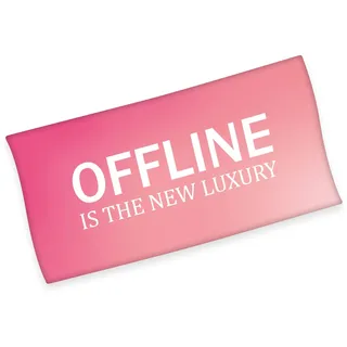 Herding Offline Badetuch 75 x 150 cm rosa