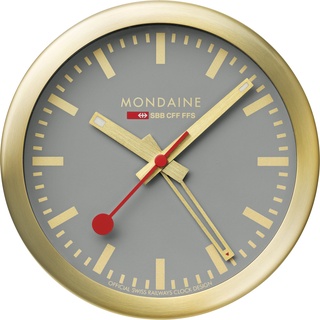 Mondaine Wanduhr und Wecker A997.MCAL.86SBG