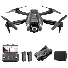 Bild Faltbare Drohne mit Kamera für Anfänger, RC Quadcopter Drohne mit App WIFI FPV Live-Video, Höhenhaltung, Headless-Modus One-Key-Abheben Landung für Erwachsene Kinder
