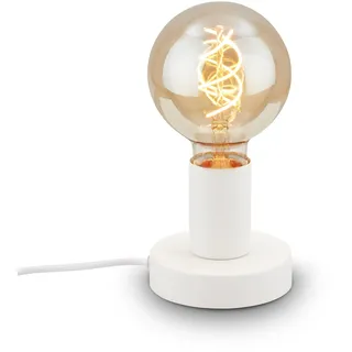Brilo Briloner Nachttischlampe Weiß