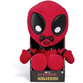 Babypool Plüsch-Figur (26 cm) – detailliertes Superhelden-Baby aus dem Marvel Studios Film Deadpool & Wolverine, Spielzeug für Fans & Sammler ab 15 Jahre